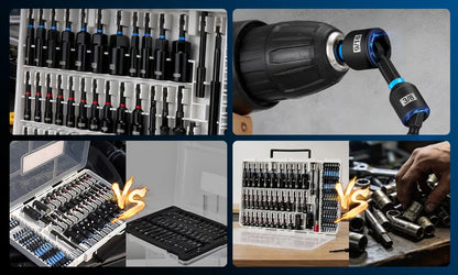 MagniFix® - Kit de llaves de impacto magnéticas (80 piezas)