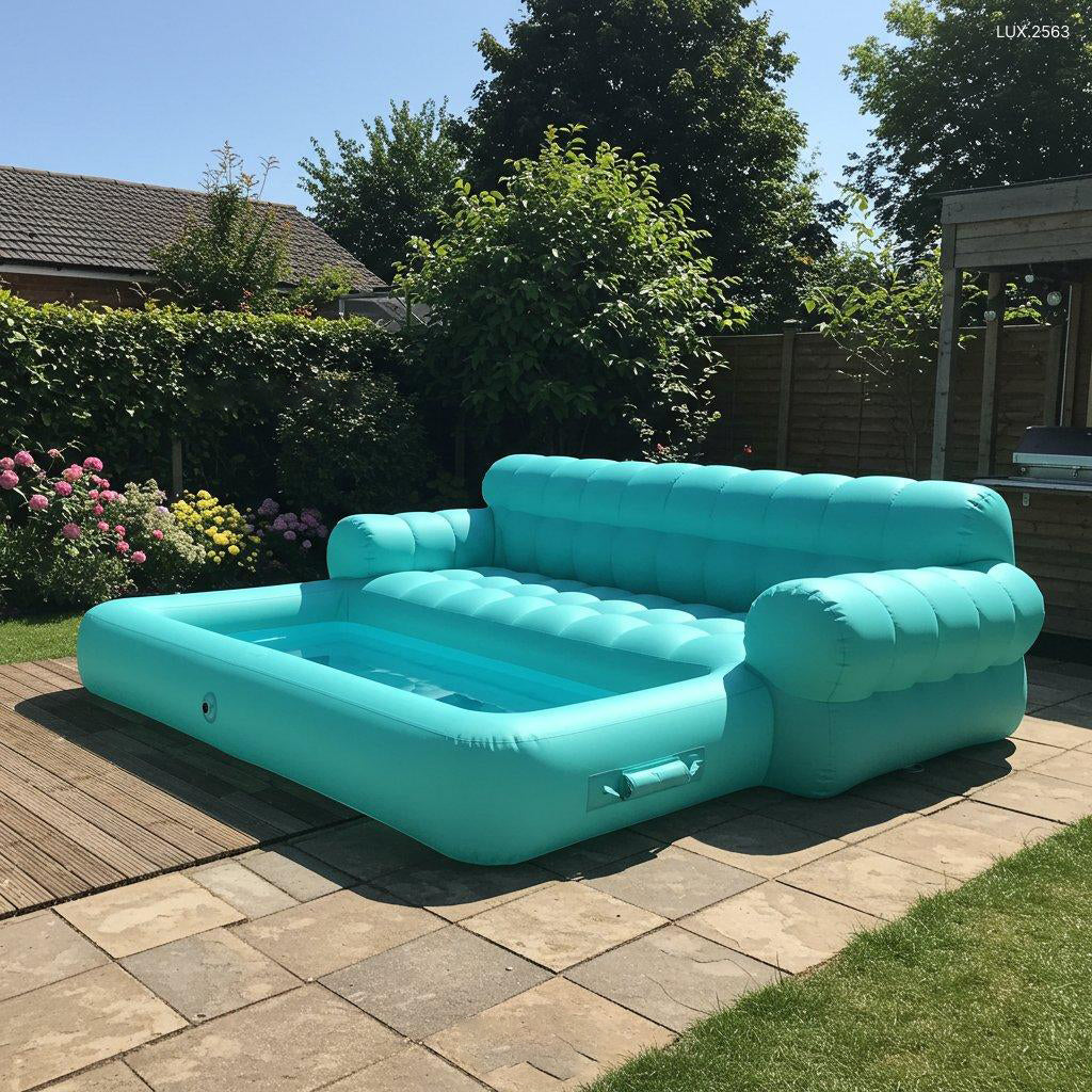 AquaSofá® XL - Sofá inflable para piscina