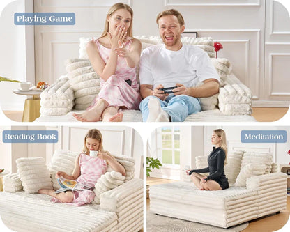 DreamLounge® XL - Sofá Comprimido Acolchado