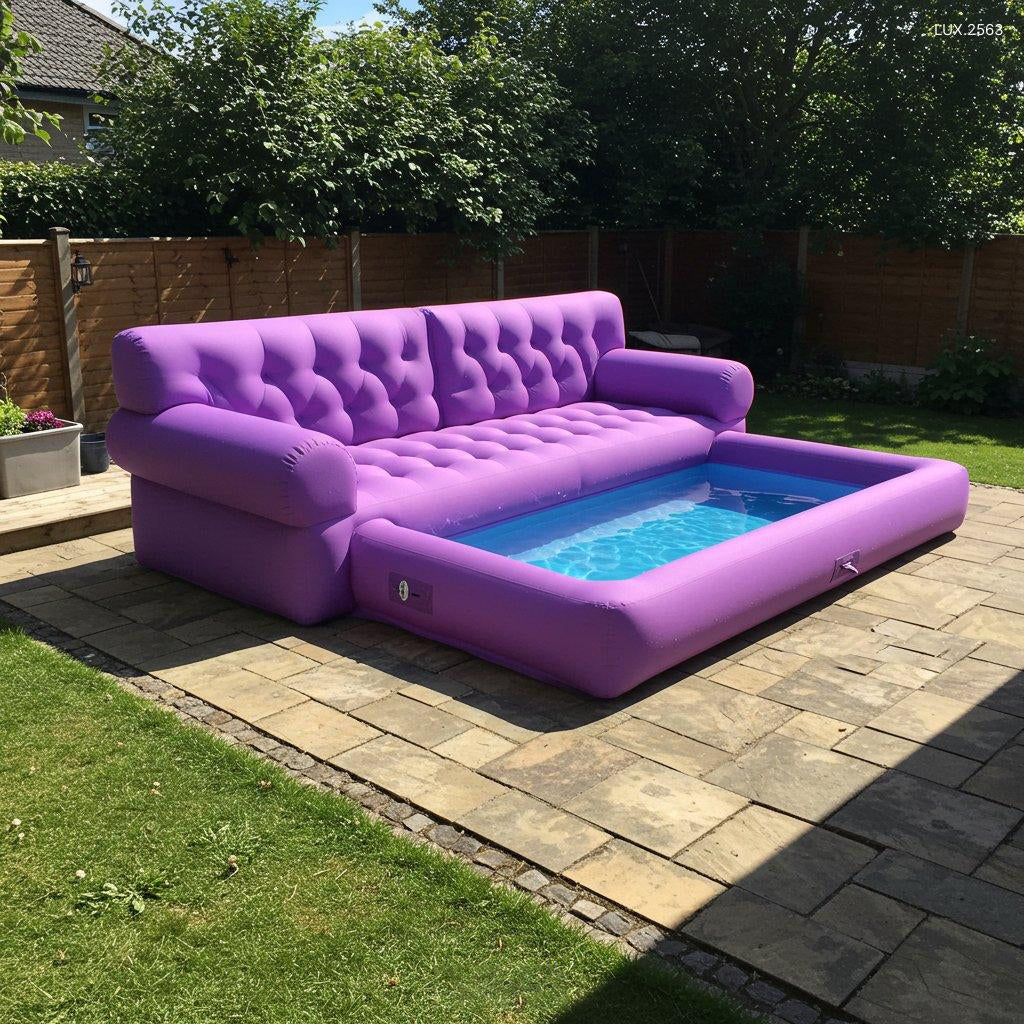 AquaSofá® XL - Sofá inflable para piscina