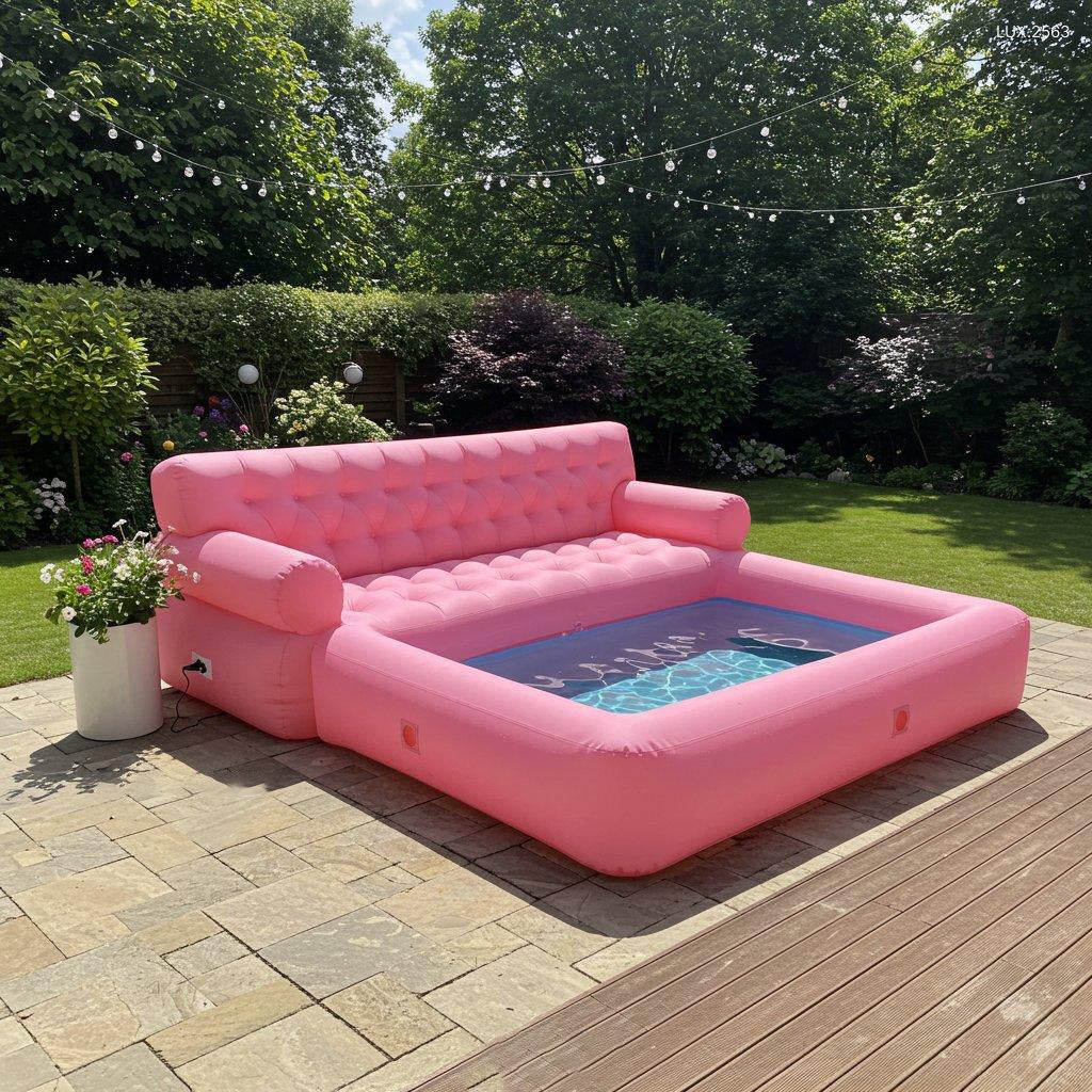 AquaSofá® XL - Sofá inflable para piscina